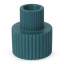 Alkaline Fluted Form Candle Holder - Gulf Coast