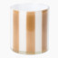 Thread Office Natural Stripe Tealight Candle Holder