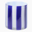 Thread Office Blue Stripe Tealight Candle Holder