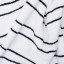 Thread Office White & Black Stripe Hand Towel, 500gsm close up