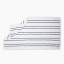 Thread Office White & Black Stripe Hand Towel, 500gsm
