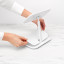 Brabantia ReNew Mirror with Storage Tray - White on the table