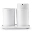 Brabantia ReNew Bathroom Accessory Set, 3-Piece - White angle