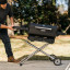 Masterbuilt Portable Charcoal Grill Cart steps to fold/unfold