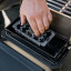 Masterbuilt Portable Charcoal Grill Cart coal tray