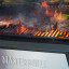 Masterbuilt Gravity Series 800 Digital Charcoal Grill & Smoker with flames