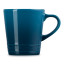 Le Creuset Stoneware V Mug, 180ml - Deep Teal angle