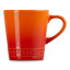 Le Creuset Stoneware V Mug, 180ml - Flame angle