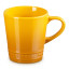 Le Creuset Stoneware V Mug, 180ml - Nectar angle