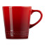 Le Creuset Stoneware V Mug, 180ml - Cerise angle