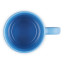 Le Creuset Stoneware V Mug, 180ml - Azure Blue angle