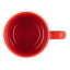 Le Creuset Stoneware V Mug, 180ml - Cerise angle