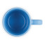 Le Creuset Stoneware V Mug, 100ml - Azure Blue angle