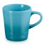 Le Creuset Stoneware V Mug, 100ml - Caribbean angle