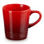 Le Creuset Stoneware V Mug, 100ml - Cerise angle