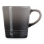 Le Creuset Stoneware V Mug, 100ml - Flint angle