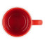 Le Creuset Stoneware V Mug, 330ml - Cerise angle