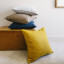 Thread Office Cub Moldova Scatter Cushion with Feather Blend Inner, 60cm x 60cm close up