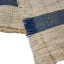 Humble & Mash Ramie Striped Runner, 220cm - Graystone close up