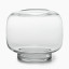 Thread Office Clear Belly Vase - Small