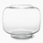 Thread Office Clear Belly Vase - Medium