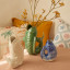 Thread Office Ceramic Fish Vase
