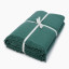 Yuppiechef Stonewashed Cotton Forest Green Tablecloth - 12-14 Seater