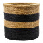 Gone Rural Celiwe Plaited Planter - Black