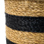 Gone Rural Celiwe Plaited Planter - Black detail