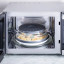 Creative Cooking Microwave Food Cover in the microwave