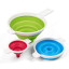 Progressive Collapsible Funnels, Set of 3