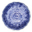 Humble & Mash Printed Splatter Ceramic Platter - Blue top view
