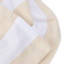 Humble & Mash Beige Striped Cotton Tablecloth - 8-Seater close up
