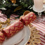 Holly & Ivy Opulent Traditional Damask Crackers, Pack of 6