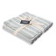Humble & Mash White & Sage Stripe Tablecloth - 10-Seater