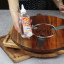 LK's Wood Oil, 300ml on a board