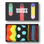 Happy Socks Classic Multi-Colour Gift Set, Pack of 3