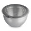 Le Creuset Stainless Steel Mixing Bowl with Glass Lid - 27cm