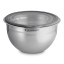 Le Creuset Stainless Steel Mixing Bowl with Glass Lid - 27cm angle