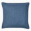 Thread Office Mid Blue Linen Scatter Cushion Cover, 50cm x 50cm