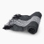 Thread Office Black Stripe Throw, 140cm x 180cm