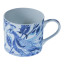 Jenna Clifford Peacock Saphire Garden Mug, 250ml angle