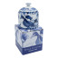 Jenna Clifford Peacock Saphire Garden Sugar Pot, 250ml packaging