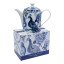Jenna Clifford Peacock Saphire Garden Teapot, 1L packaging