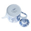 Jenna Clifford Peacock Saphire Garden Teapot, 1L angle
