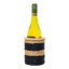 Gone Rural Black Eclipse Bottle Holder, 12cm detail with a bottle
