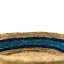 Gone Rural Bread Basket, 25cm - Smoke, Indigo & Turquoise detail