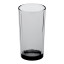 Olivia Princess Lead-Free Crystal Highball Glasses, Set of 4 - Grey angle