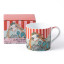 Olivia Princess Porcelain Mug, 300ml - Pink angle with packaging
