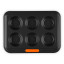 Le Creuset Non-Stick Mini Muffin Pan, 6-Cup angle